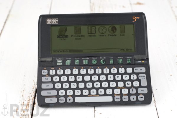 Psion series 3mx clavier azerty PDA vintage en parfait état
