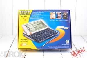 Psion series 5mx PDA clavier azerty état neuf complet inbox vendu
