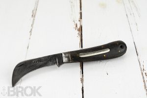 Gros couteau ancien de travail véritable Pradel serpette