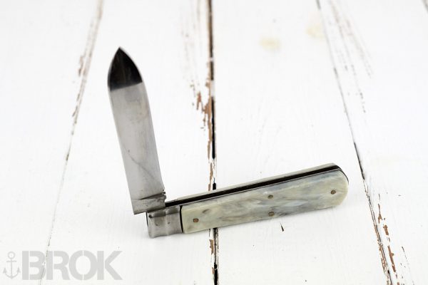 Gros couteau de marin véritable Pradel manche corne neuf de stock